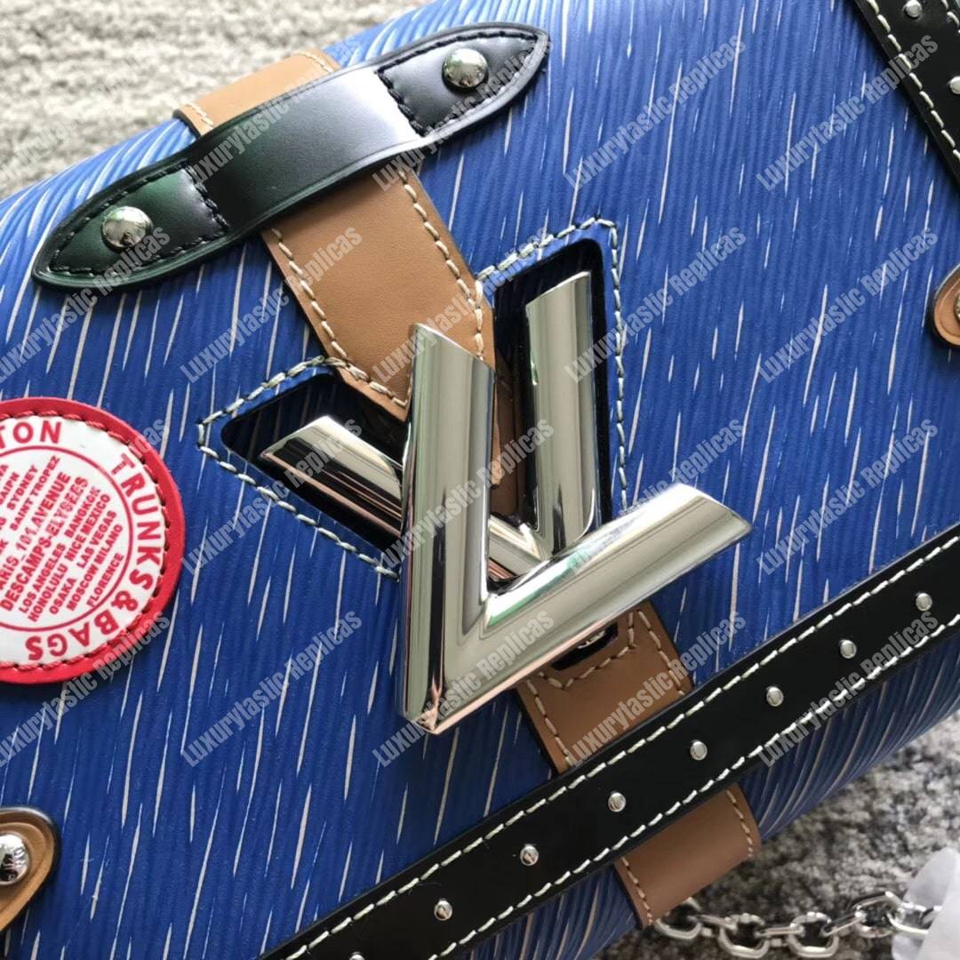LV Twist MM Epi Leather Denim