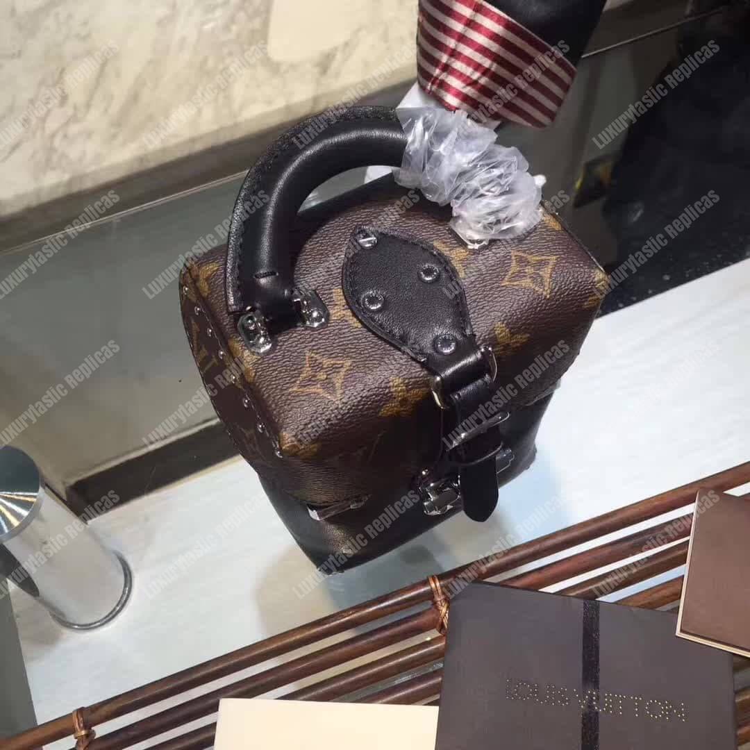 LV Camera Box Crossbody Bag Monogram Canvas