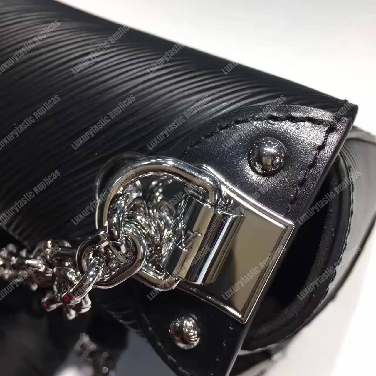 Twist MM Bag Epi Leather Noir