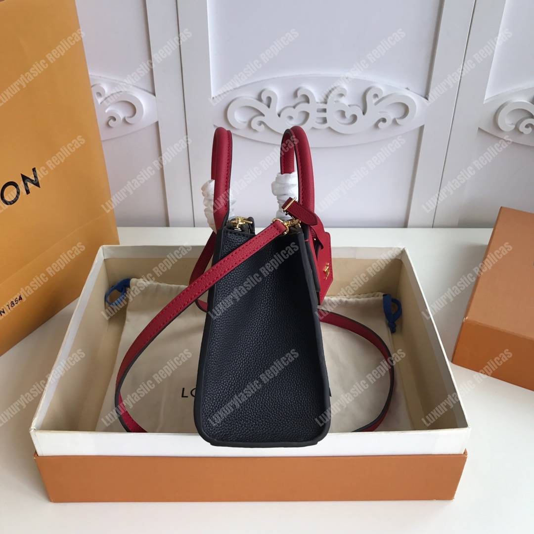 LV City Steamer Mini Autres Cuirs Black Khaki Green Scarlet Red