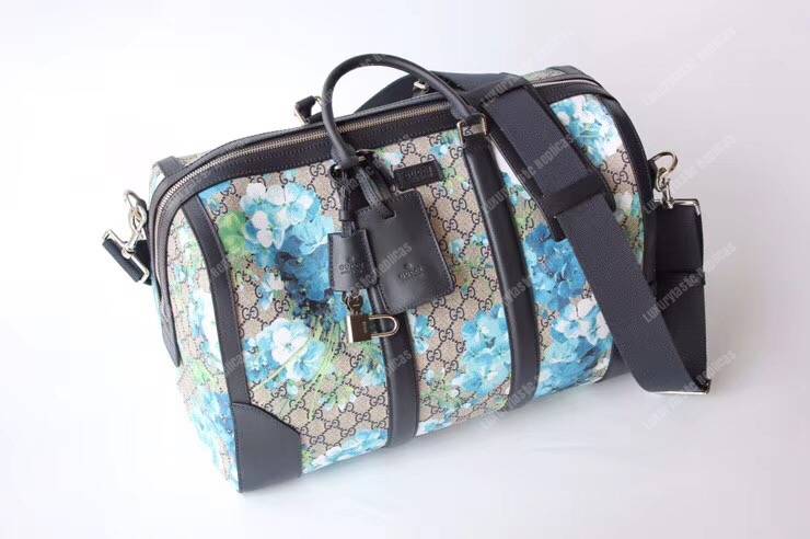 G*u*i gg blooms duffle bag beige/ebony