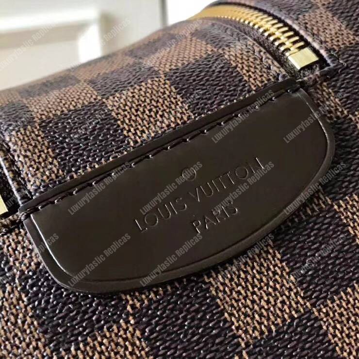 LV King Size Toiletry Bag Damier Ebene