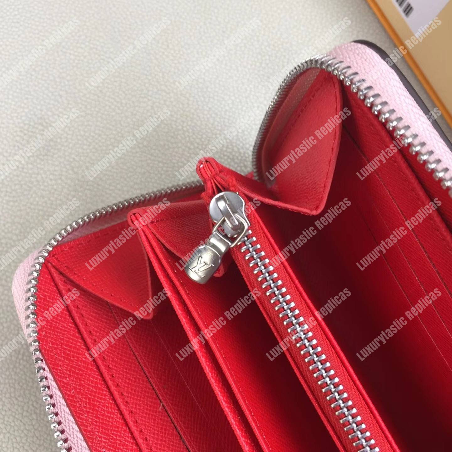 LV Zippy Wallet Epi Leather special edition Rose Ballerine