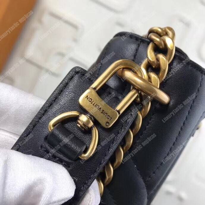 LV New Wave Chain Bag MM Noir