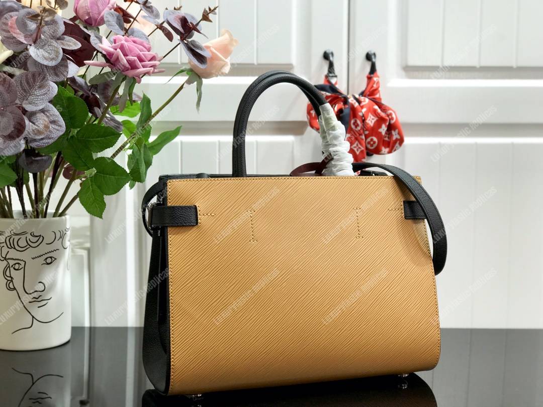 LV Twist Tote Epi Leather Camel