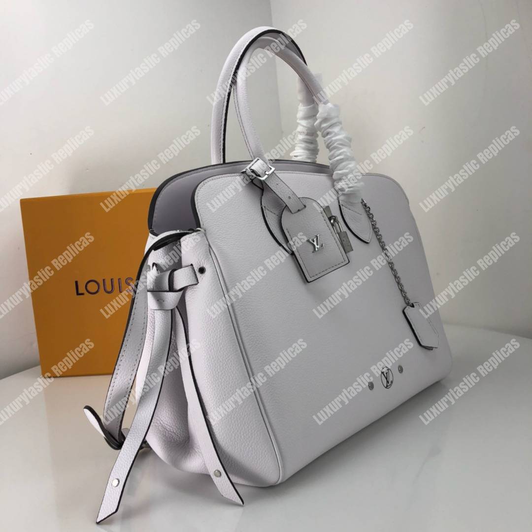 LV Milla MM Autres Cuirs Craie