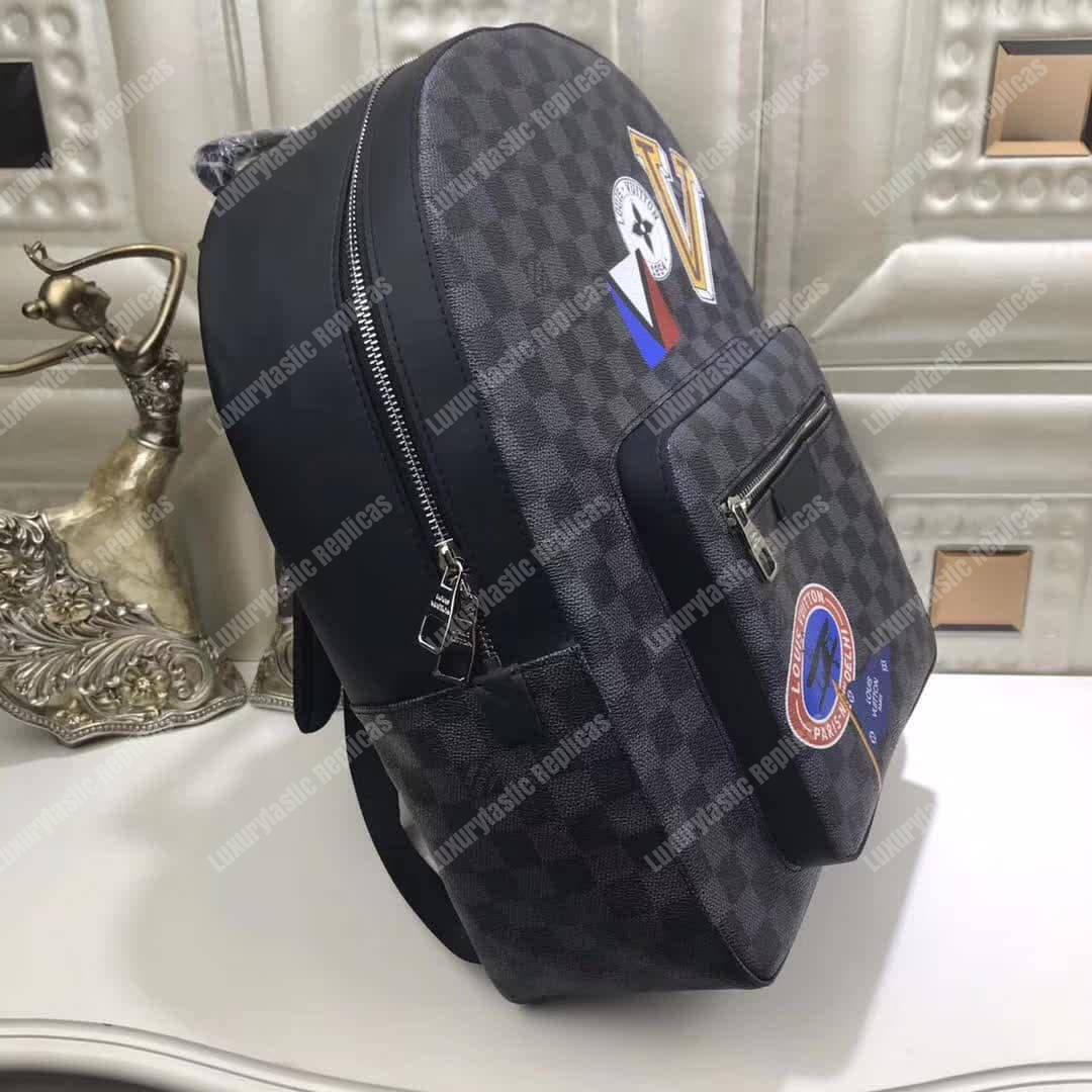 LV Josh Bag Damier Graphite Canvas Autumn-Winter 2017