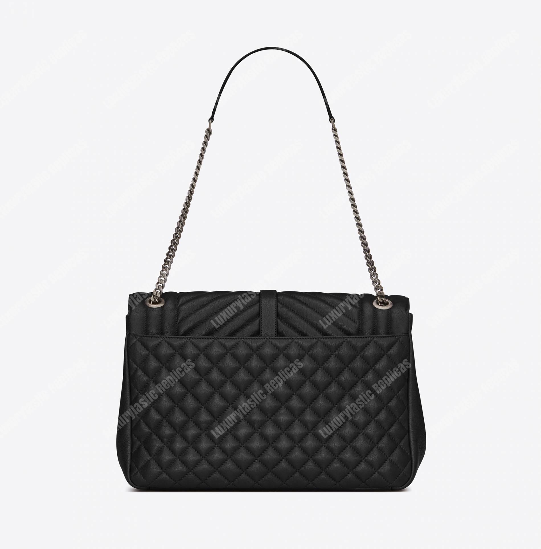 Saint Laurent Classic Large Soft Envelope Black