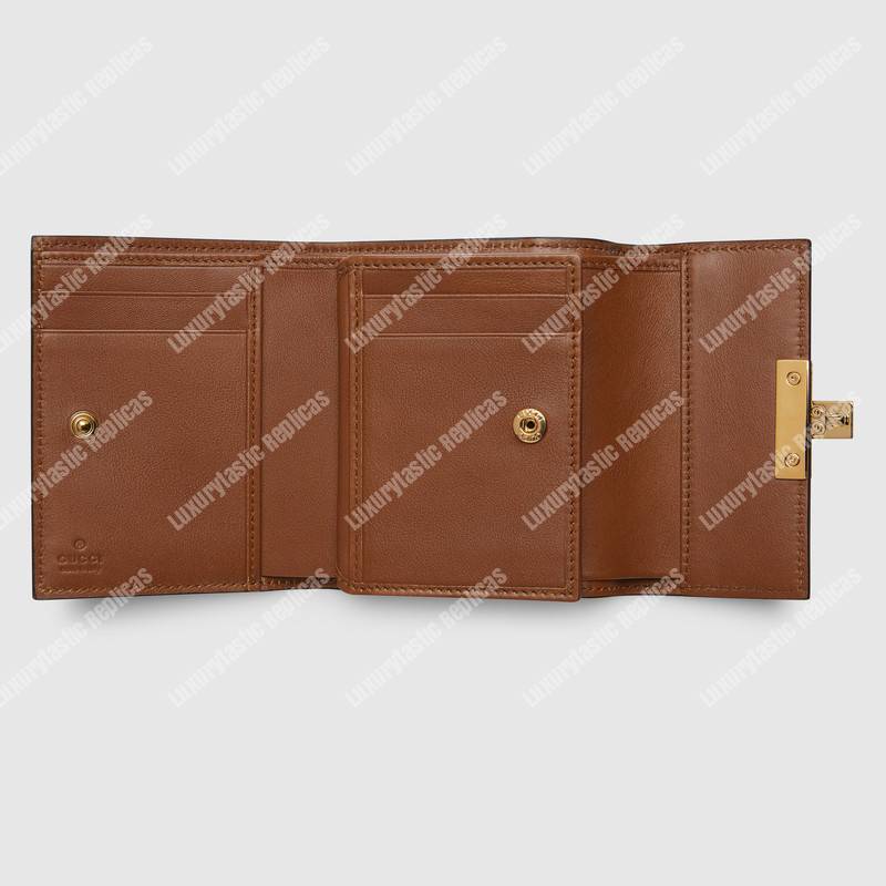 G*u*i gg padlock wallet beige/ebony