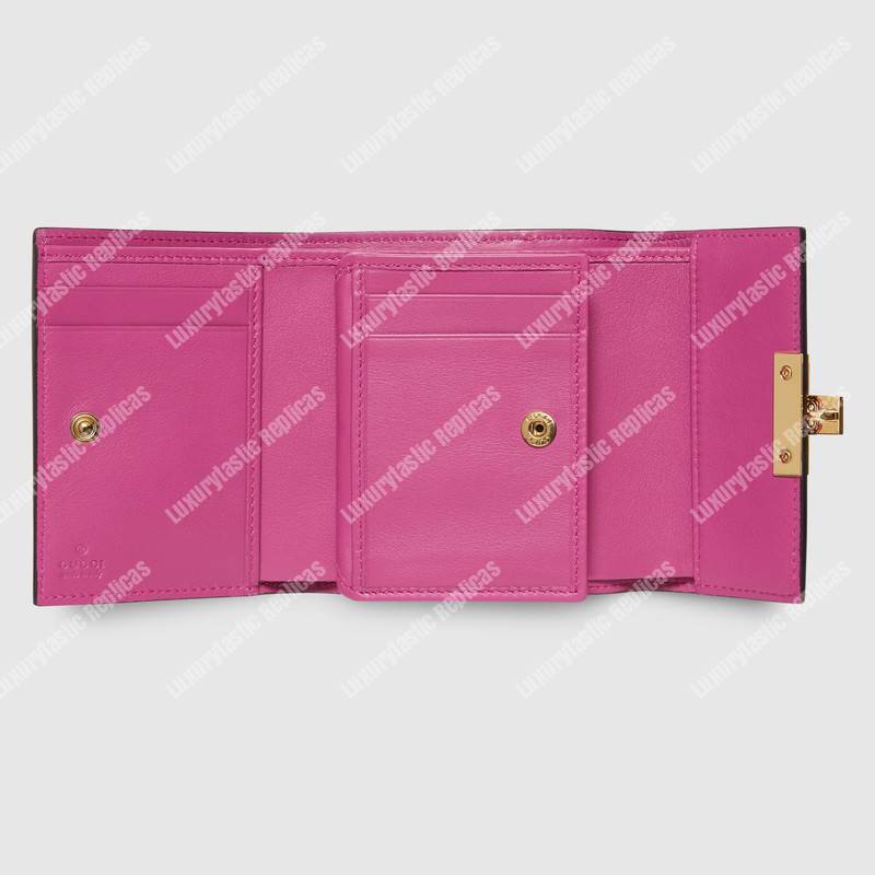 G*u*i gg padlock wallet beige/red