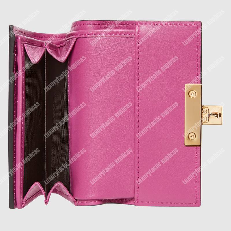 G*u*i gg padlock wallet beige/red