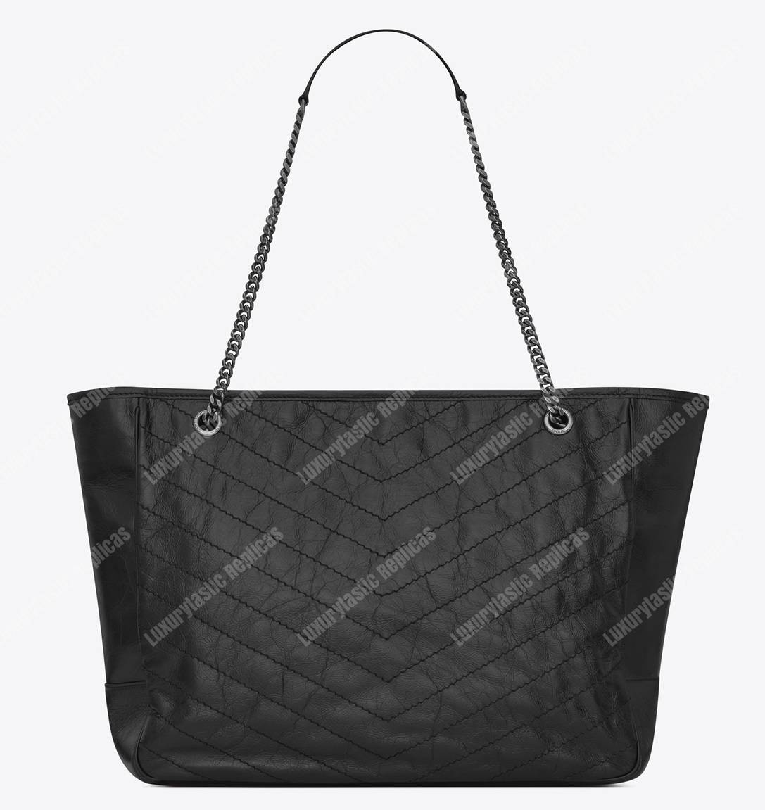 Saint Laurent Large Niki Shopping Bag Black