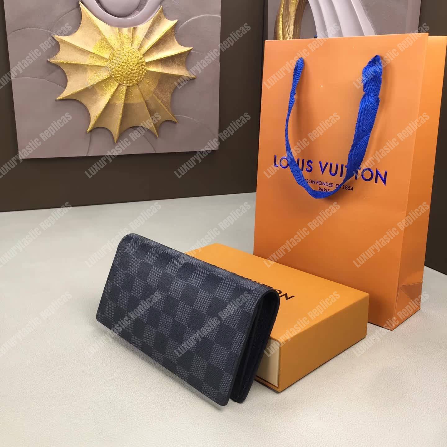 LV Alp Brazza Wallet Damier Graphite My LV World Tour