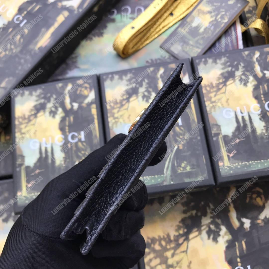 G*u*i gg marmont card case black