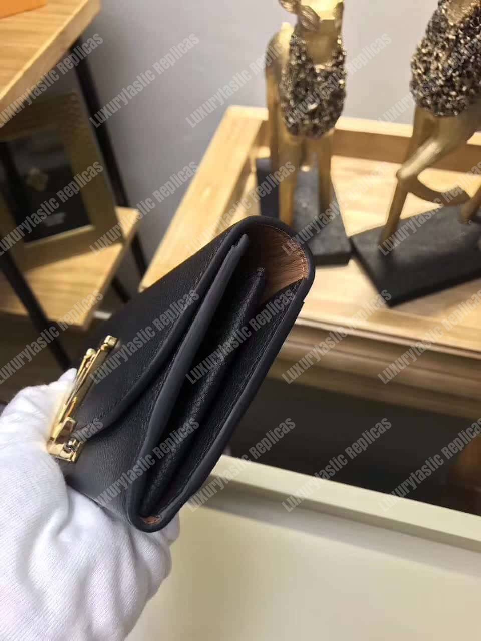 LV Vivienne LV Long Wallet Noir