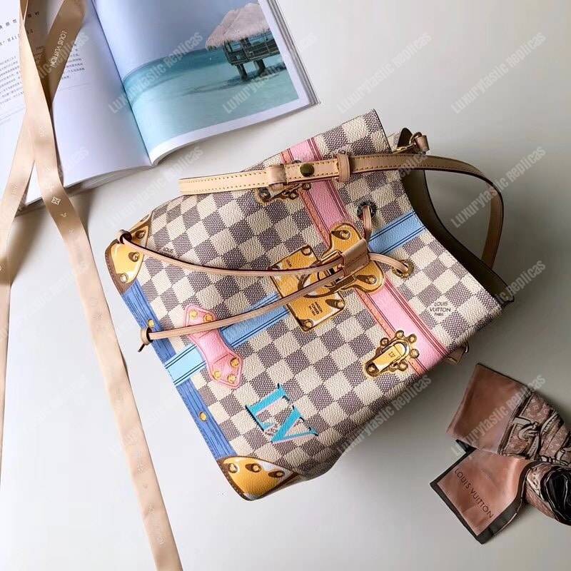 LV NéoNoé Damier Azur Spring-Summer 2018