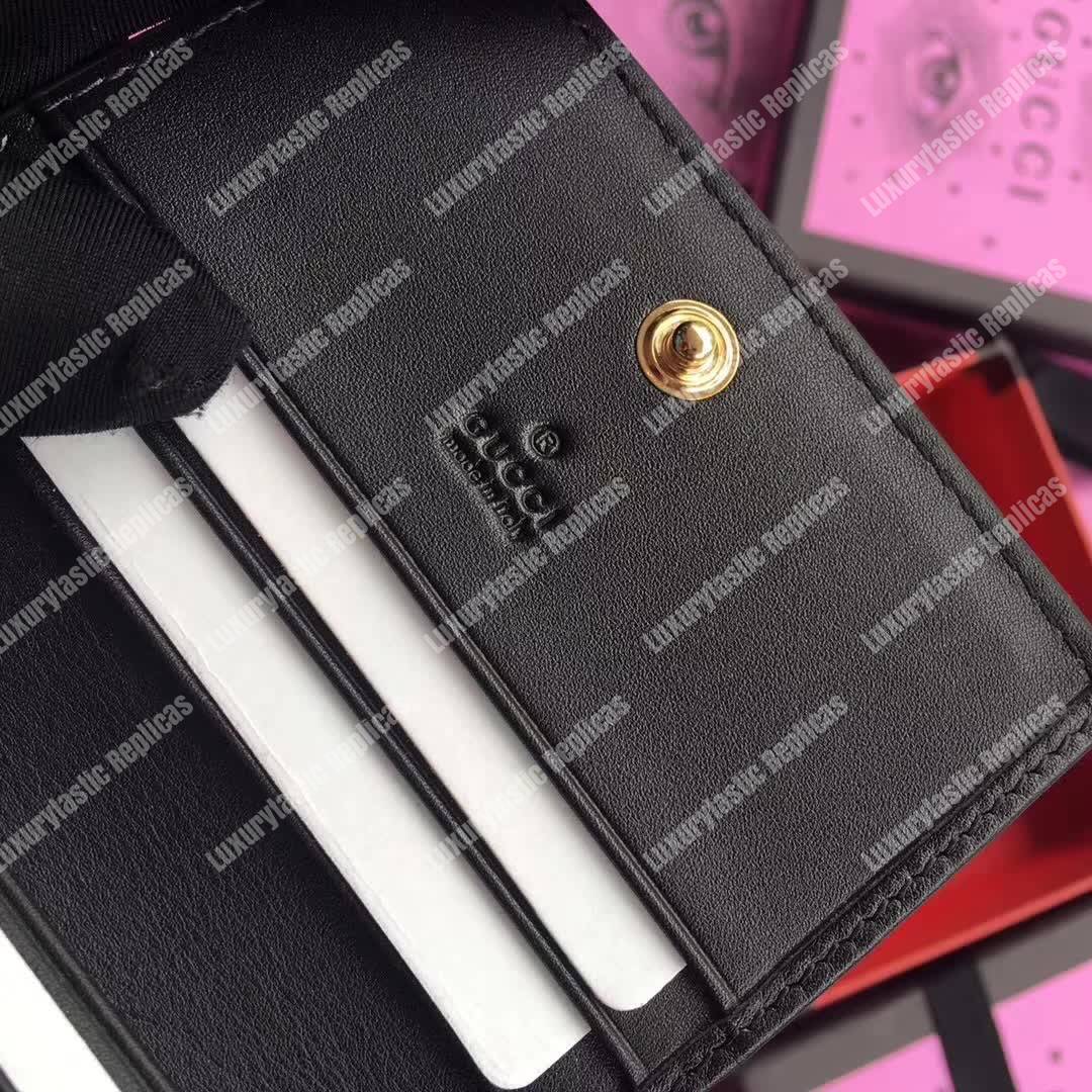 G*u*i signature card case in black
