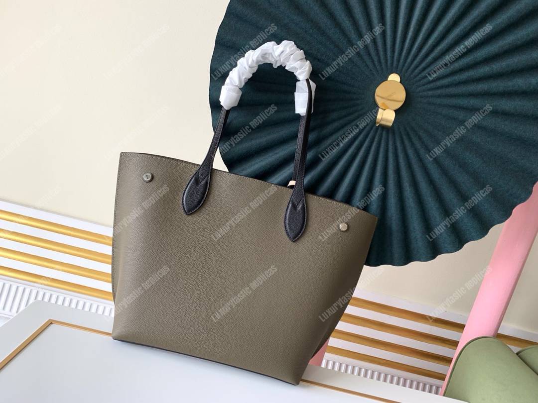 LV Lockme Go Lourier Green/Toffee Latte Beige/Black