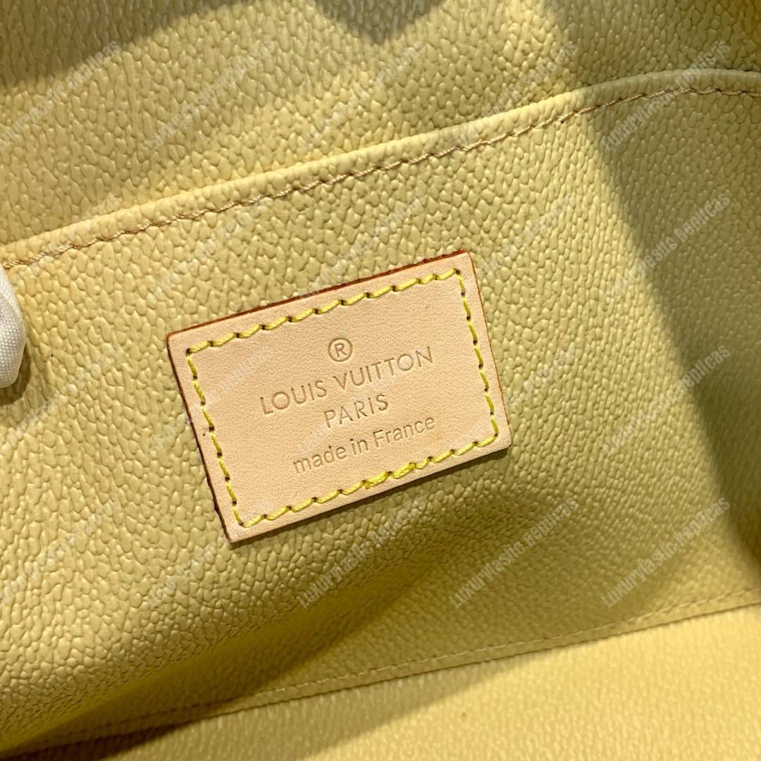 LV Cosmetic Pouch GM Damier Azur Canvas