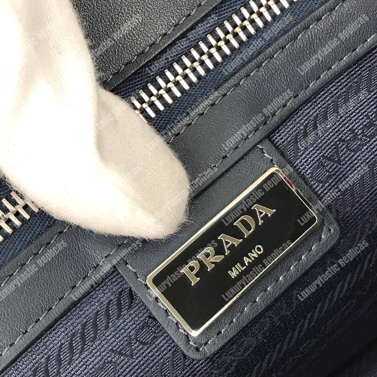 Pra*a fabric backpack black