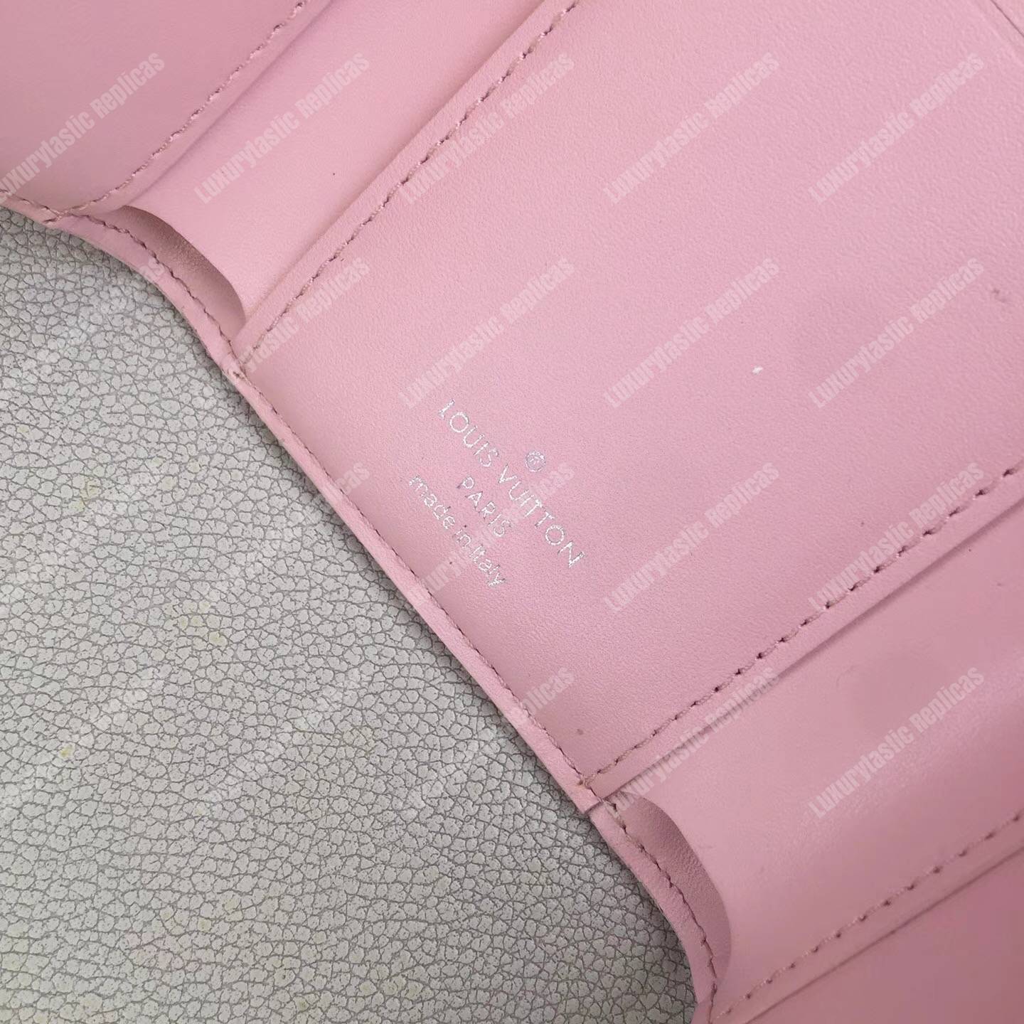 LV New Wave Compact Wallet Smoothie Pink