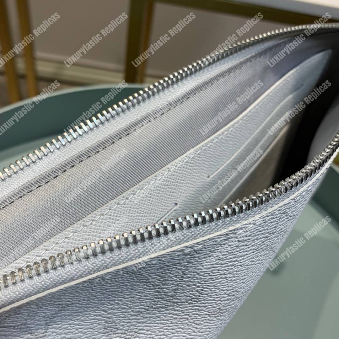LV Zipped Pouch GM Monogram White