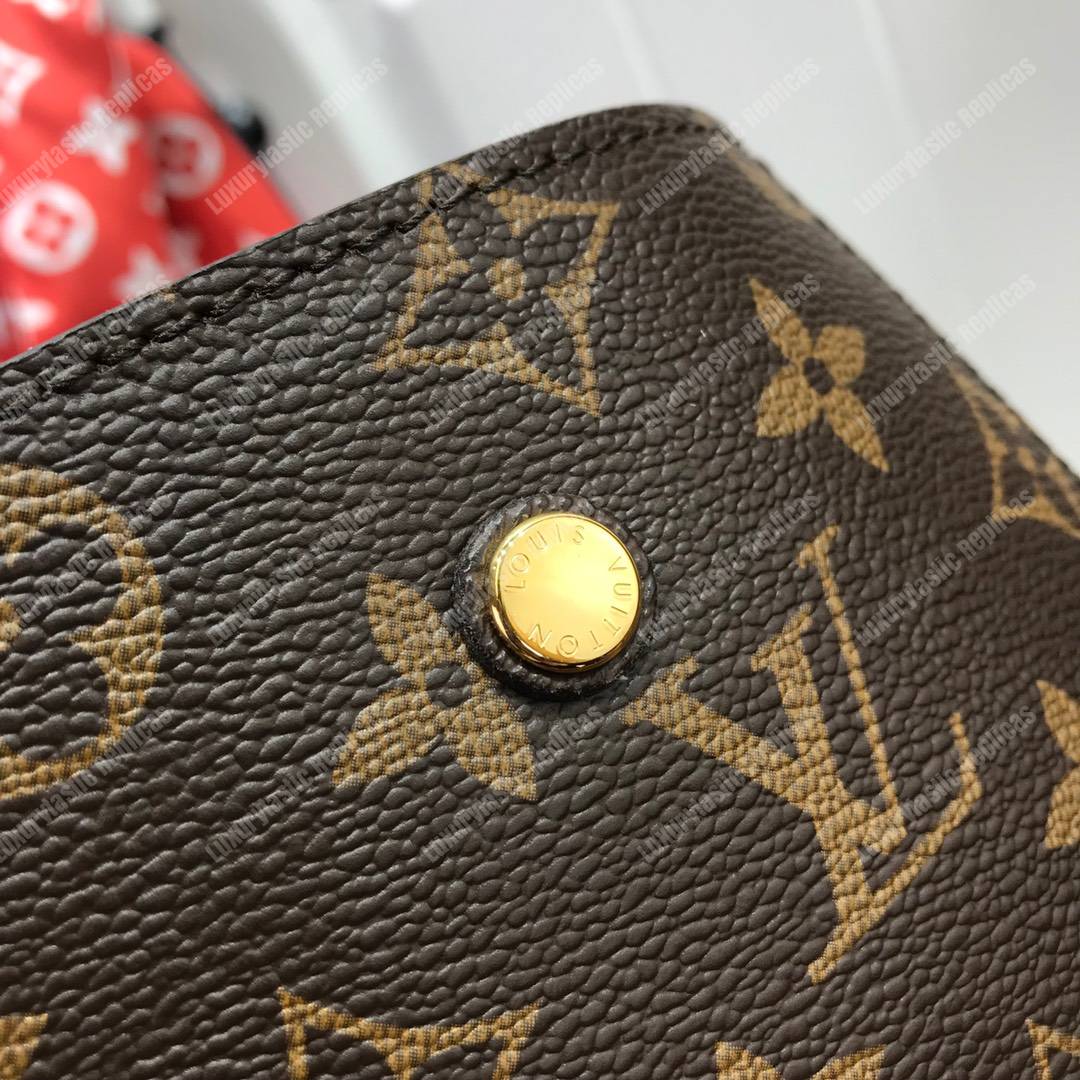LV Montaigne PM Monogram Braided Handles