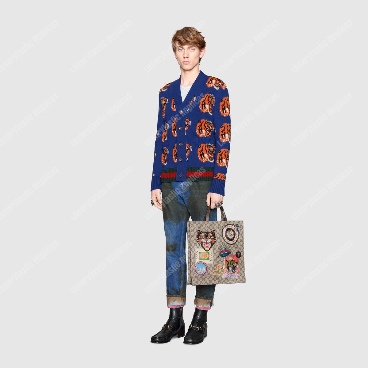 G*u*i courrier soft gg sup*e tote