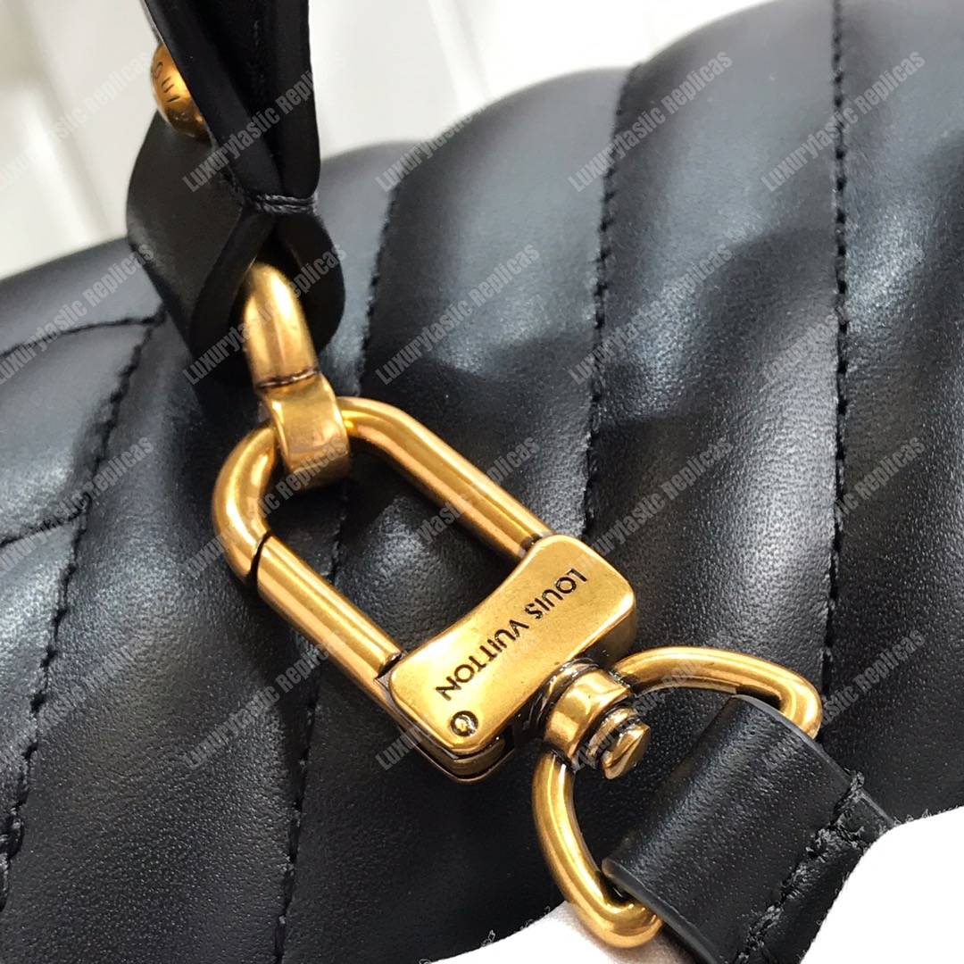 LV New Wave Top Wave Tophandle Handbag Noir