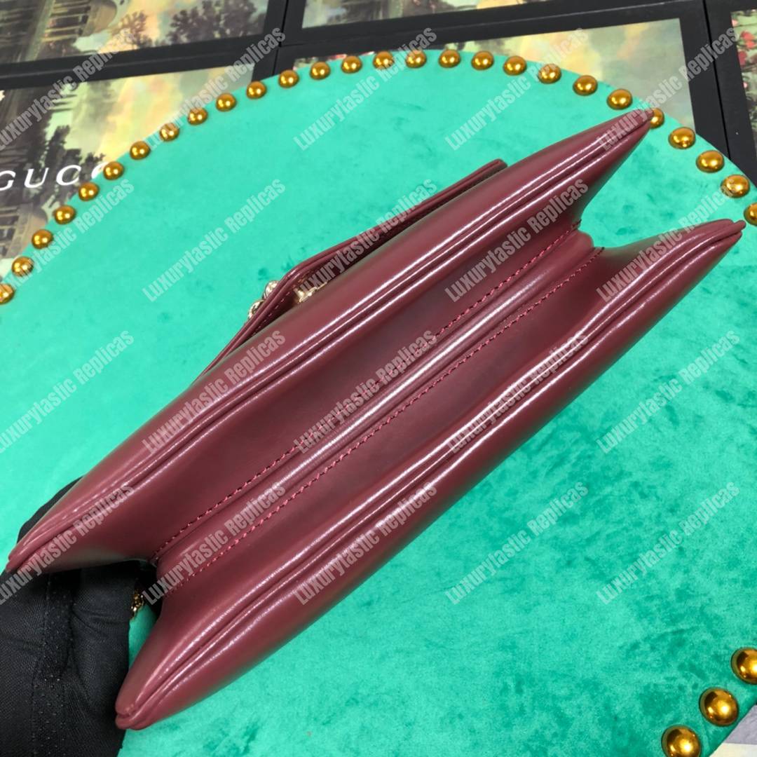 G*u*i rajah medium shoulder bag brown