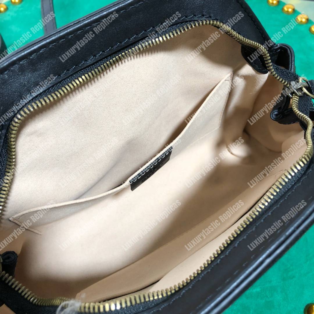 G*u*i re(belle) small shoulder bag suede brown