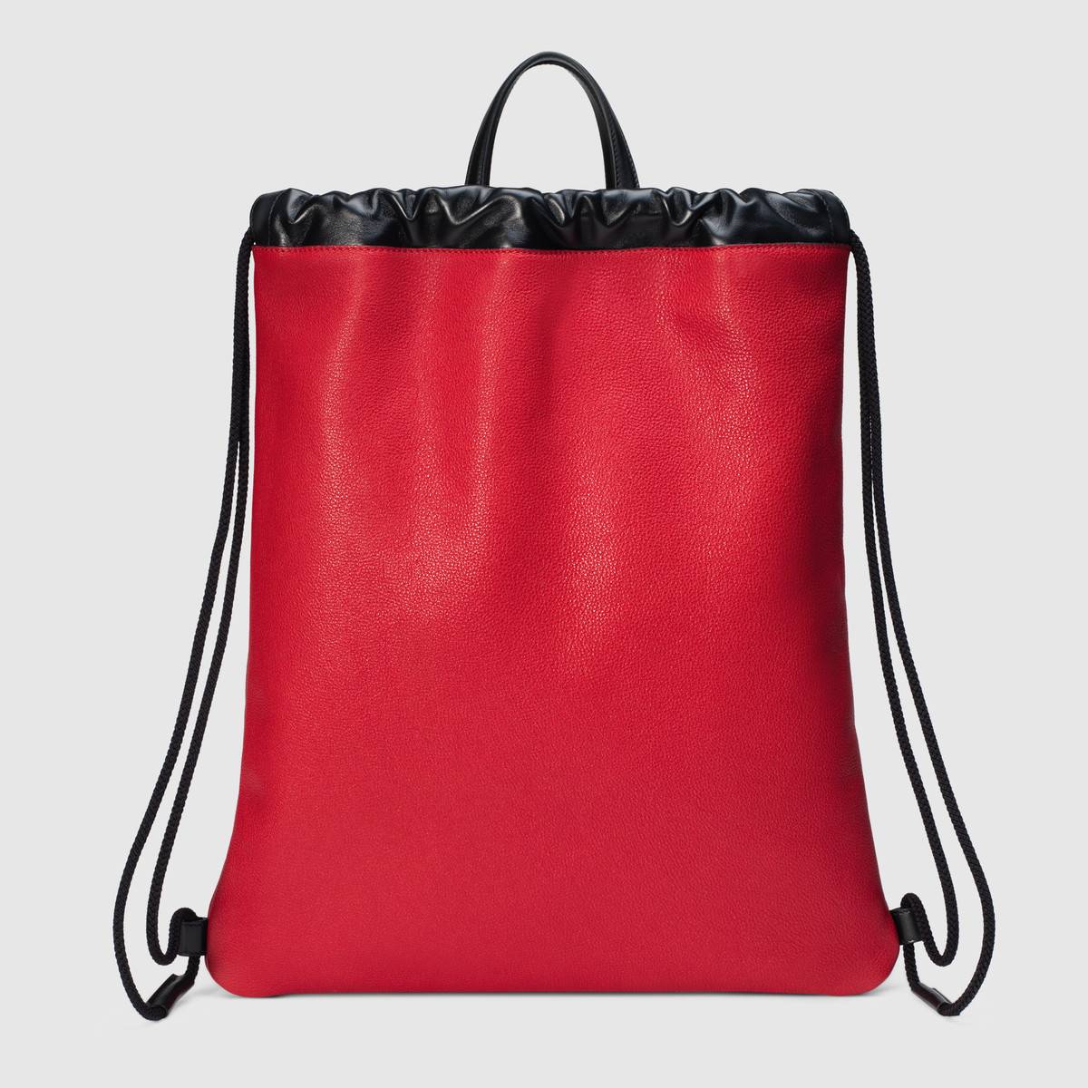 G*u*i coco capitán logo backpack red