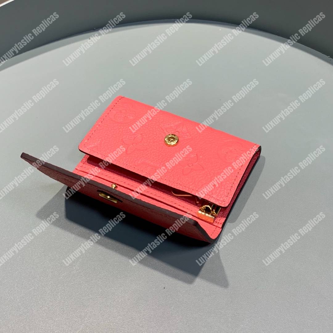 LV 6 KEY HOLDER Monogram Empreinte leather Cherry