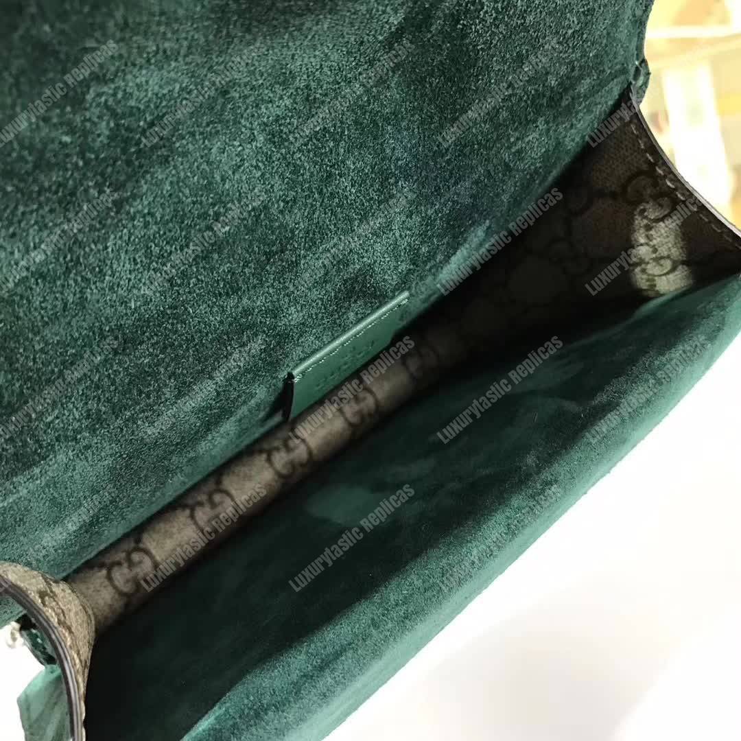 G*u*i dionysus mini gg shoulder bag beige green