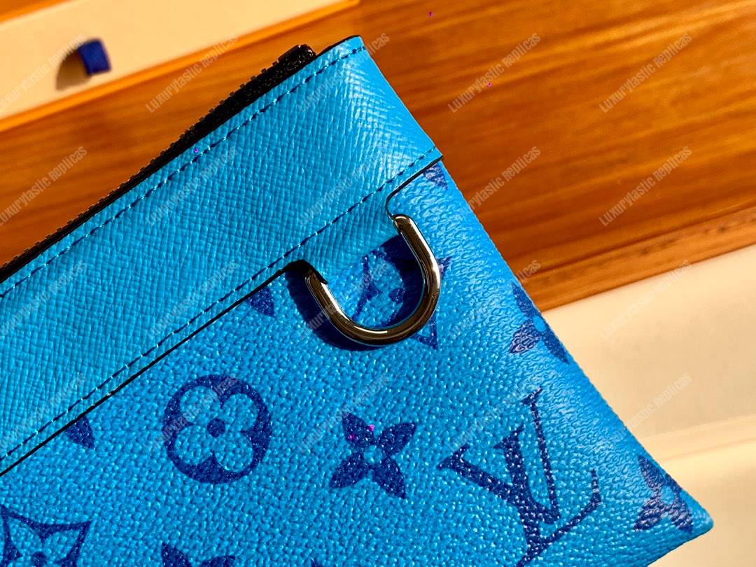 LV Discovery Pochette PM Blue