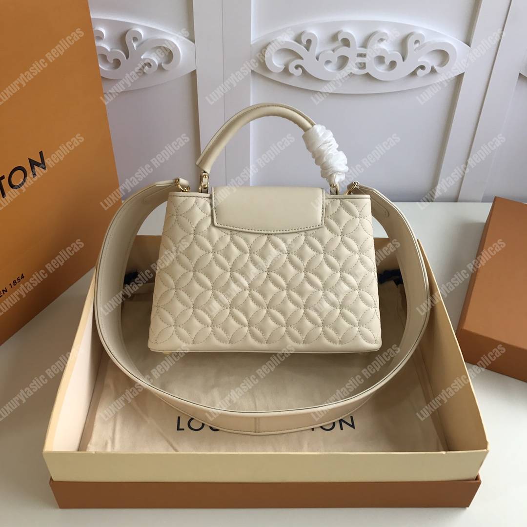 LV Capucines BB Vanile Ivory