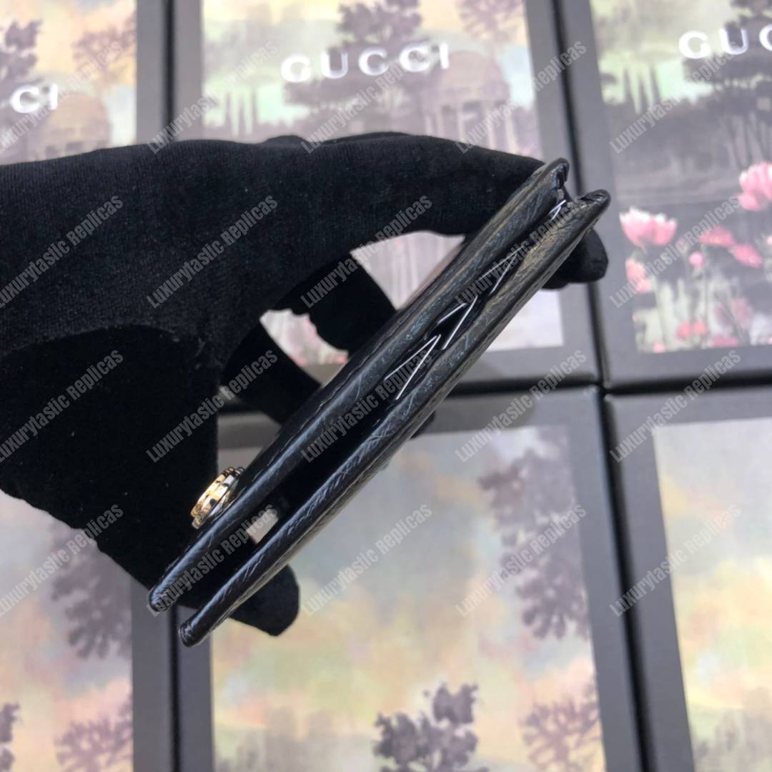 G*u*i wallet with interlocking g