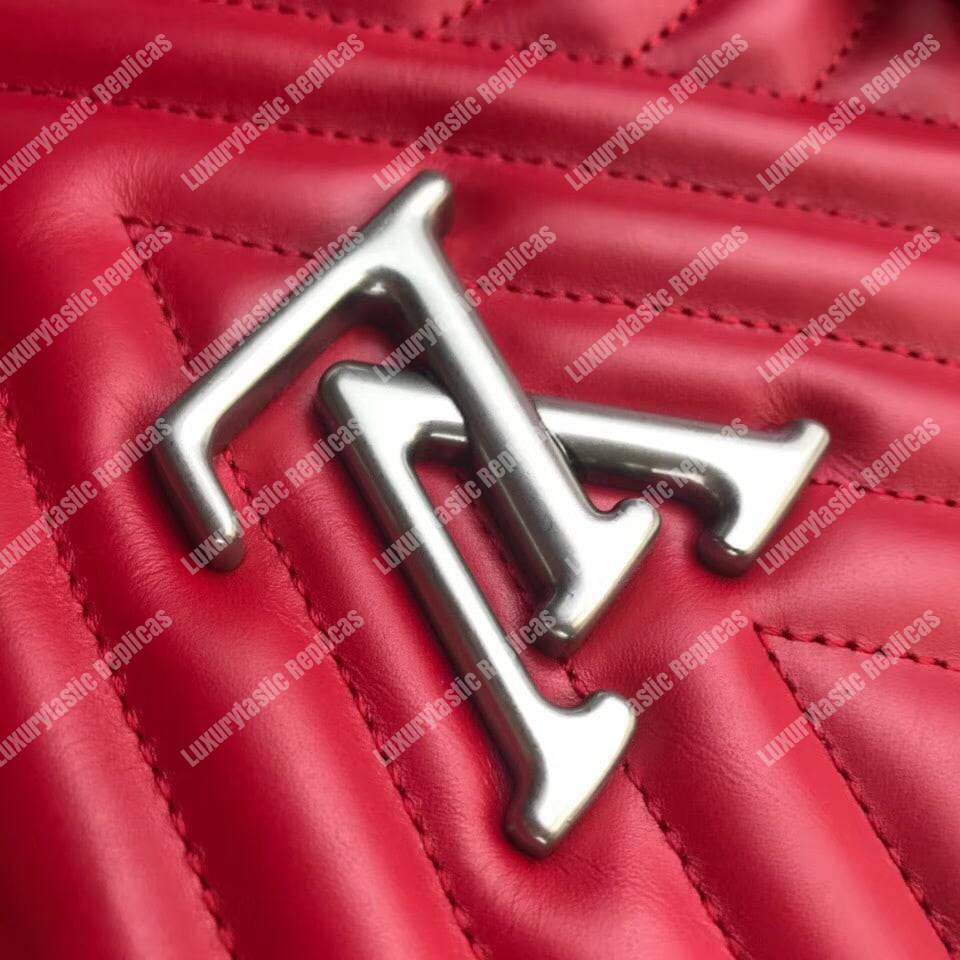 LV New Wave Chain Tote Red