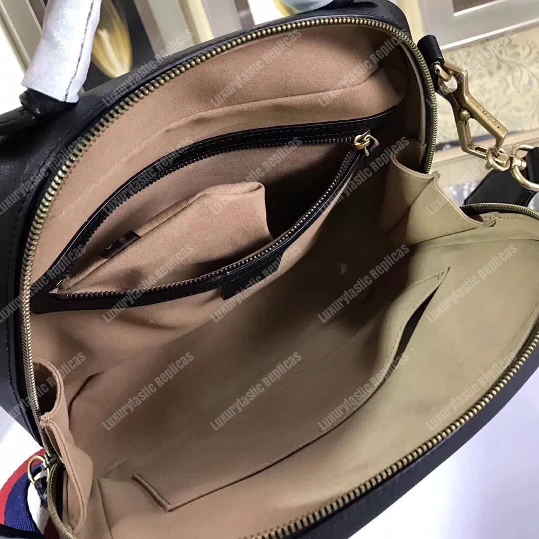 G*u*i gg marmont small shoulder bag black