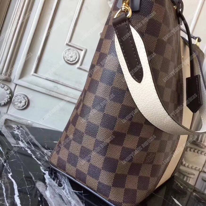 LV Jersey Damier Ebene Creme