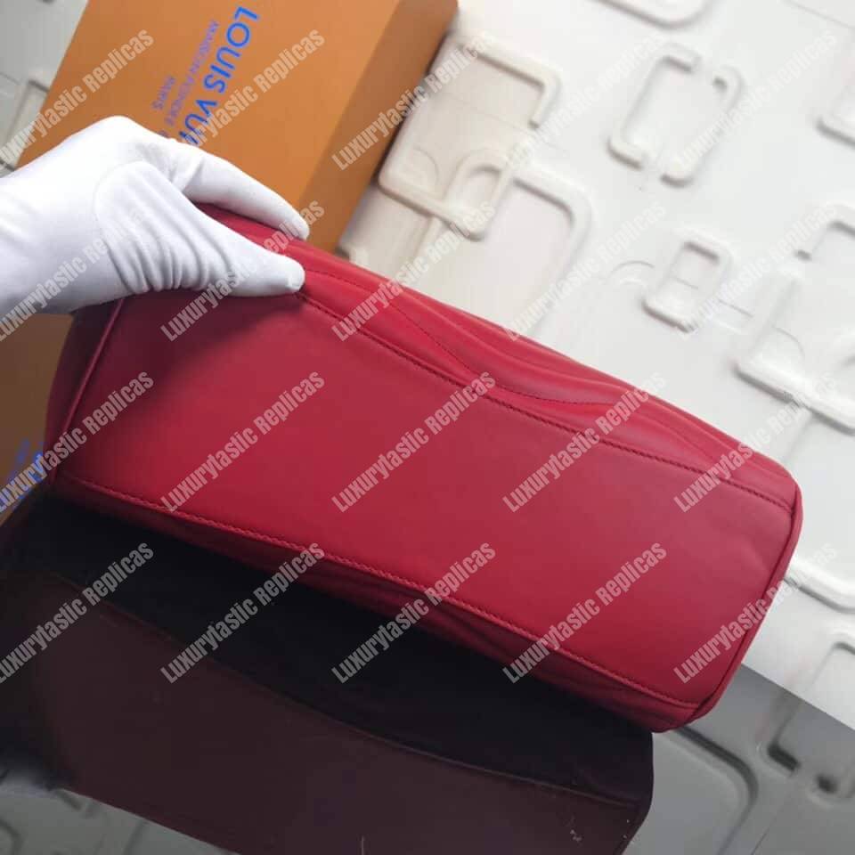 LV New Wave Chain Tote Red