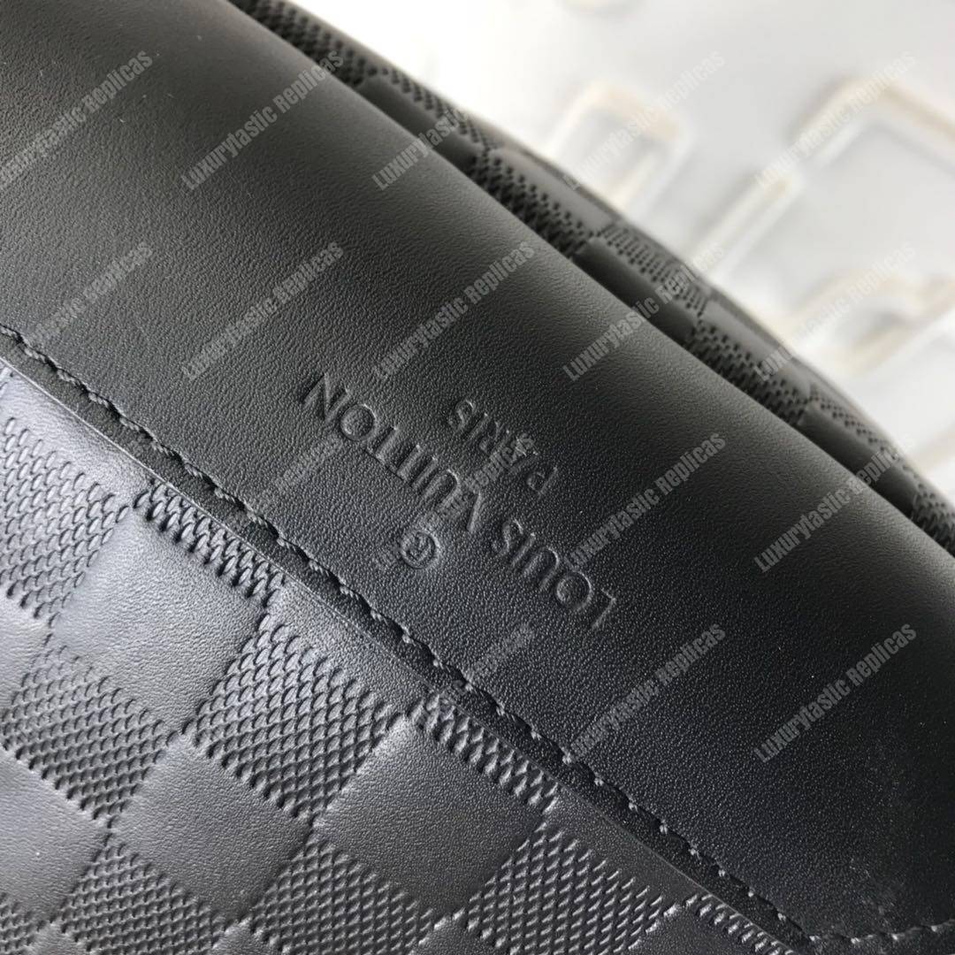 LV Avenue Sling Bag Damier Infini Leather Black