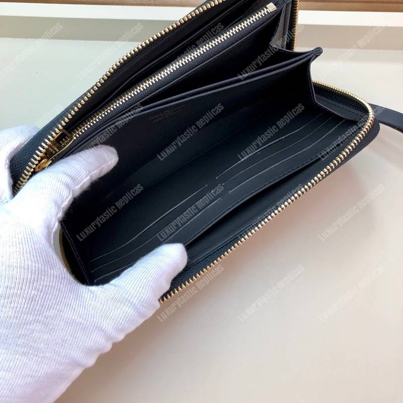 LV Jungle Zippy Wallet Giant Monogram Noir