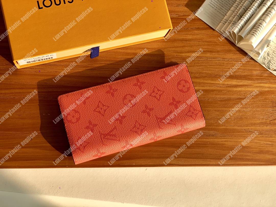LV Brazza Wallet Orange