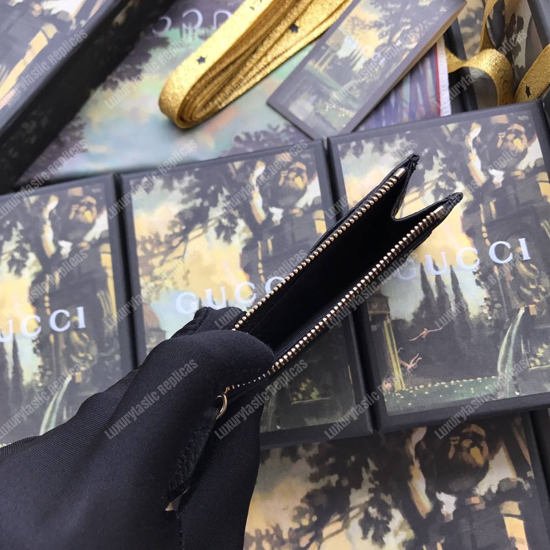 G*u*i gg marmont card case black