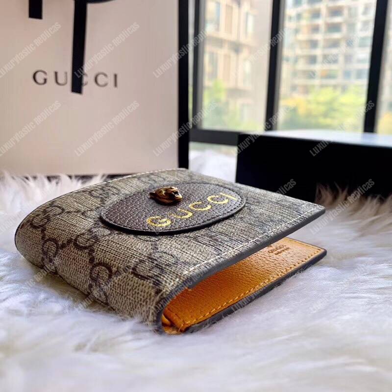 G*u*i neo vintage gg sup*e wallet beige ebony