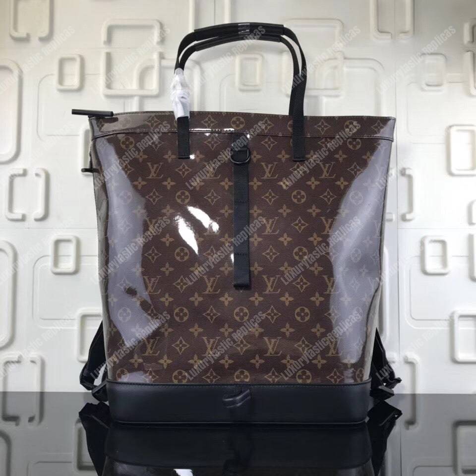 LV Zipped Tote Monogram Glaze