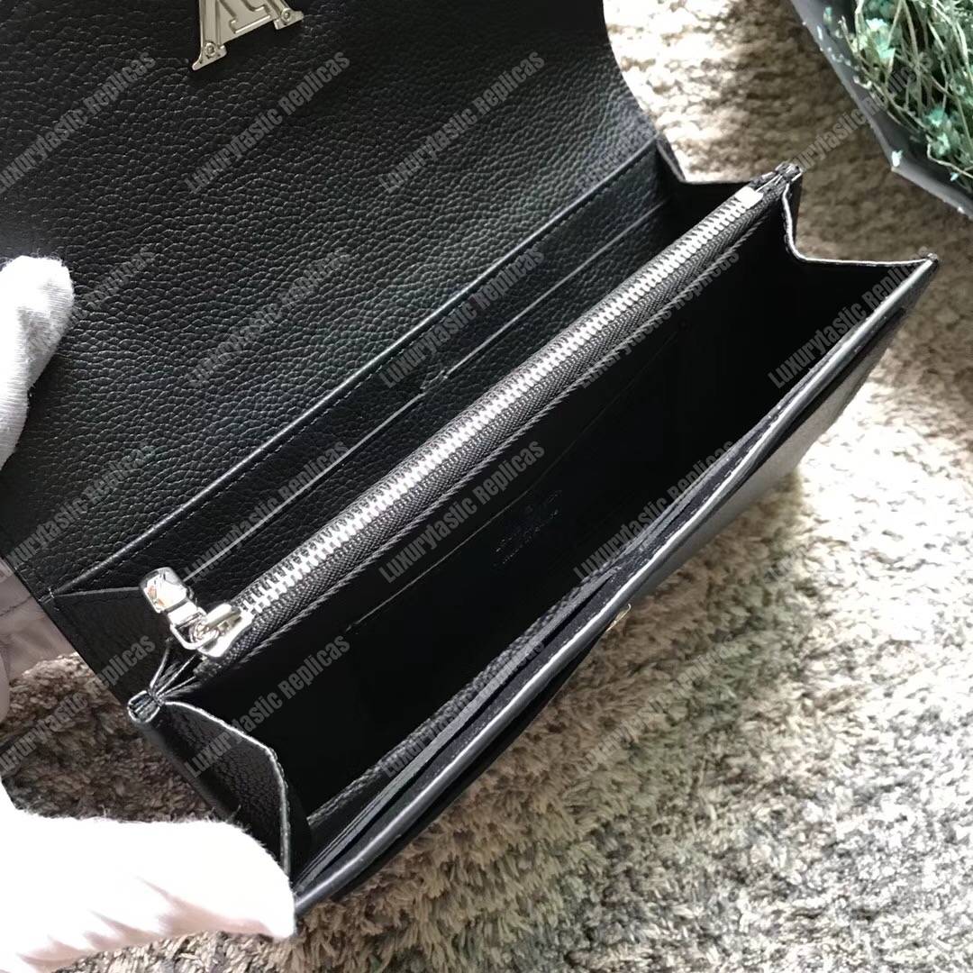 LV MyLockMe Wallet Noir