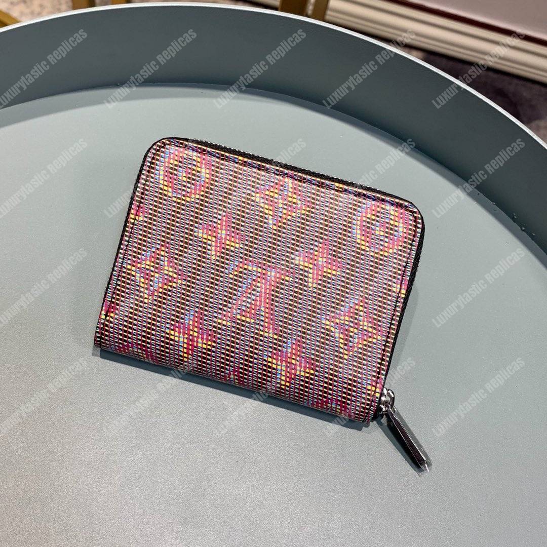 LV Zippy Coin Purse Monogram LV Pop motif Rouge
