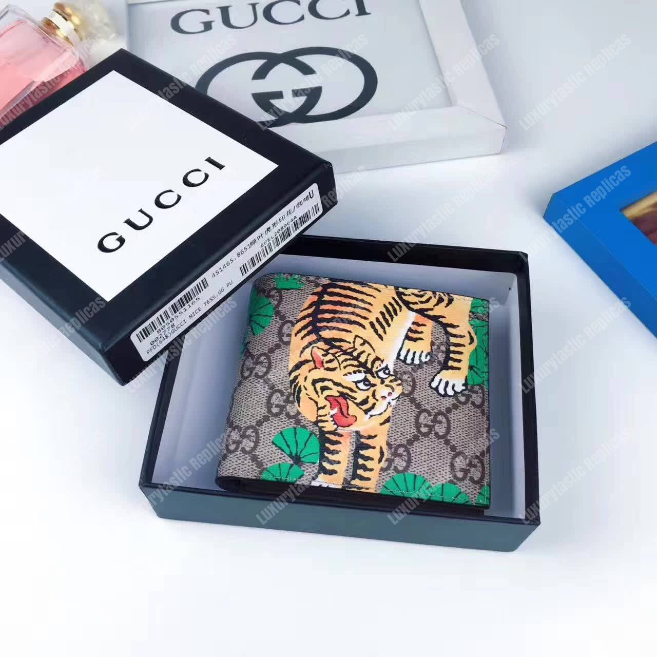 G*u*i bengal tiger wallet